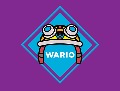 Day 142 adobe illustrator adobe illustrator cc badge badge design badge logo brand design brand identity brand identity design brand identity designer branding emblem emblem design emblem logo graphic design illustration logo logo designer nintendo nintendo switch wario