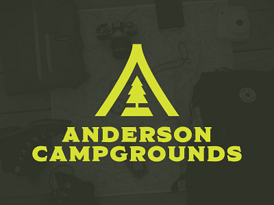 Day 299 adobe illustrator adobe illustrator cc brand identity brand identity designer branding campfire campground camping camping gear camping logo graphic design logo logo design logo design concept logo designer logos tent trees woods