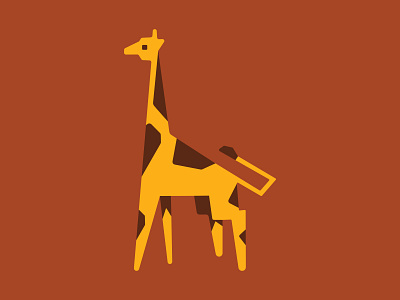 Day 307 adobe illustrator adobe illustrator cc africa animal animal art animal logo animals illustrated brand design brand identity brand identity designer branding giraffe giraffes graphic design logo logo design logo mark logos minimalism safari