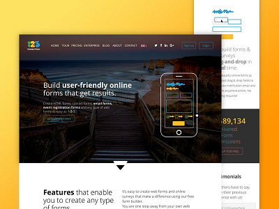 123 Contact Form Proposal Website