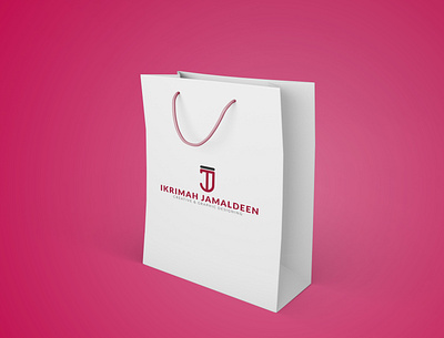 Product Bag Mockup branding design illustration minimal typography