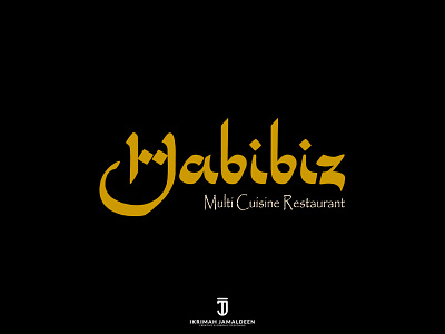 Habibiz Restuarant - Logo Design! branding design illustration illustrator logo minimal typography