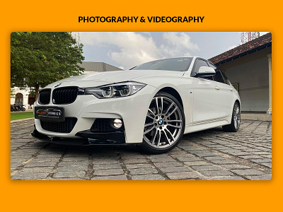 BMW 318i M-Sport - Photoshoot & Videography branding design illustration illustrator logo minimal photography typography ui ux vector videography