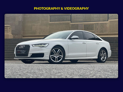 Audi A6 S-Line Fully Loaded - Photoshoot & Videography! branding design illustration illustrator logo minimal photography typography ui ux vector videography