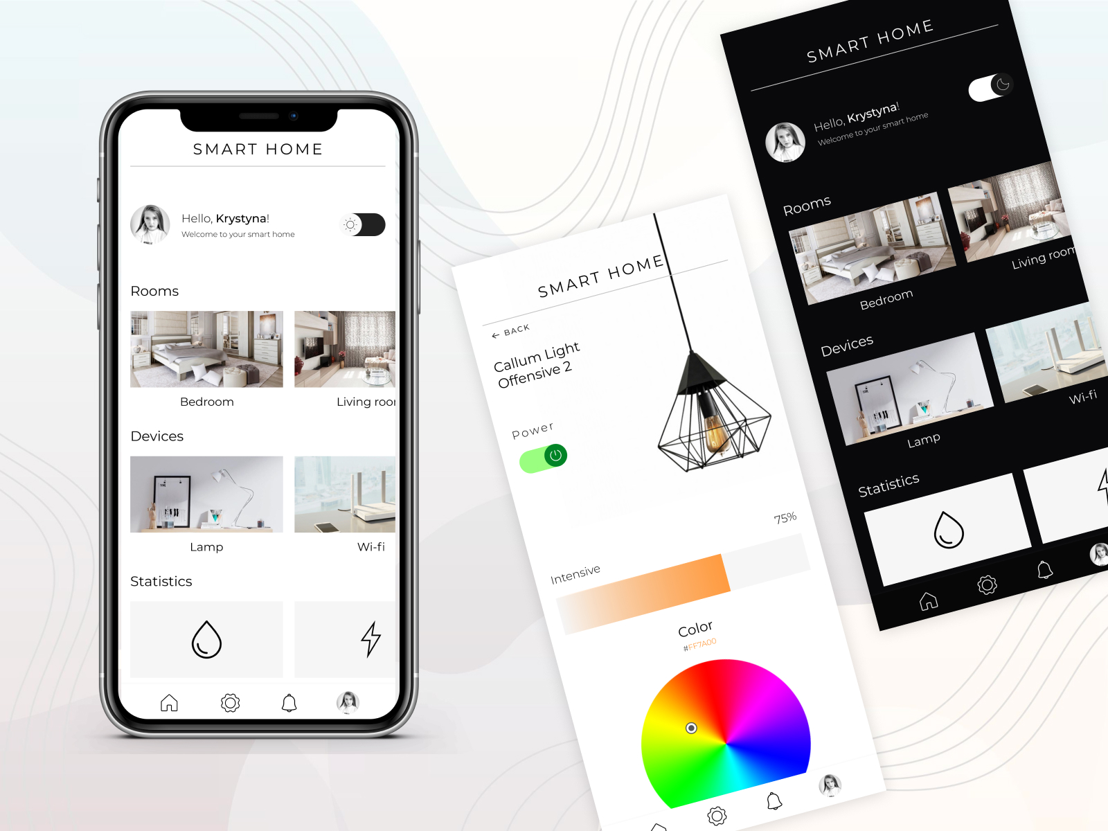 Smart home by Кристина Орленко on Dribbble