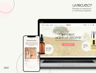 E-commerce UI design graphic design ui