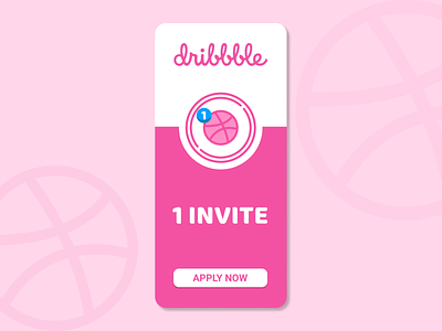 DRIBBBLE INVITE design dribbble dribbble invite dribbblers minimal ui