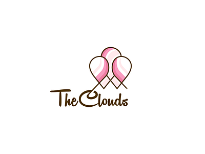 cloud 01 balloon baloons branding cloud sky tech logo