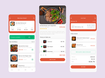 restaurant mobile application