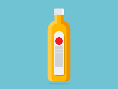 Bottle branding flat flatdesign icon illustration illustrator logo minimal type ui vector