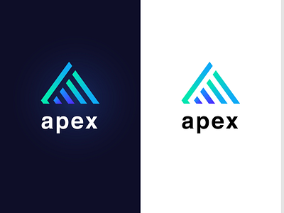 apex - carbon footprint logo design