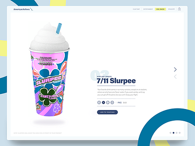 In-flight Slurpee