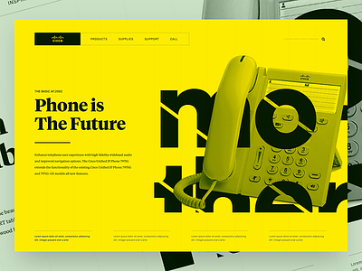 420-42042 cisco design future phone poster sisqó swiss ui web