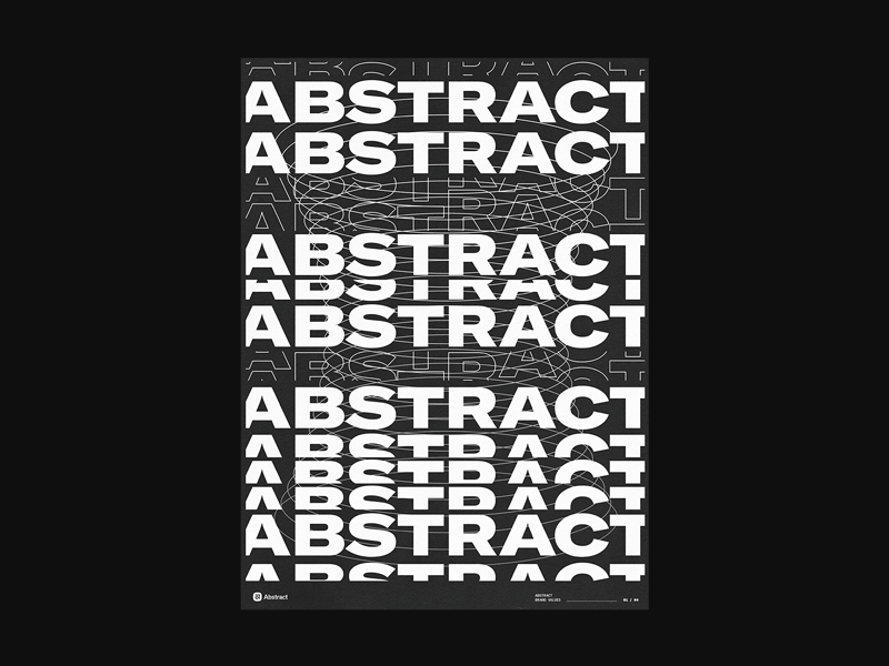 Abstract — Vortex alt. abstract branding design grid illustration kinetic type layout poster print riso risograph texture type typography vortex