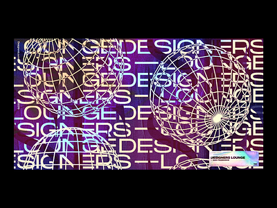 DL Banner design grid illustration layout poster texture type typography
