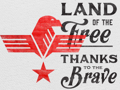 Memorial Day design color design eagle memorial day typography usa