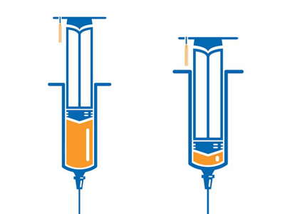 SPC Nursing Graduation design icon nursing south plains college syringe