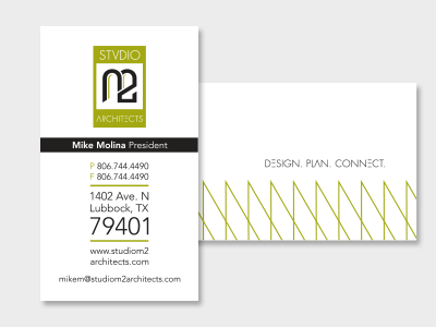 Studio M2 Architects stationary architect architecture business card design envelope letterhead logo s stationary