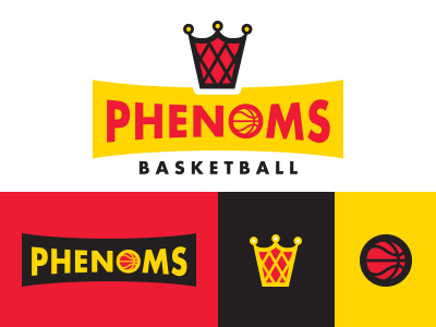 Phenoms Basketball logo extras