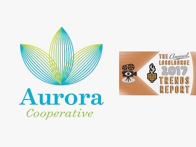 Logolounge 2017 Trends Report aurora branding cooperative logo logolounge microlines trend report