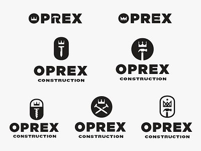 Oprex Construction logos