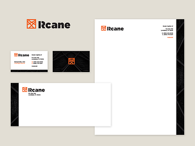 Rcane Stationery mock-up