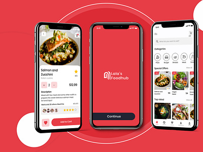 Food Rental App Design