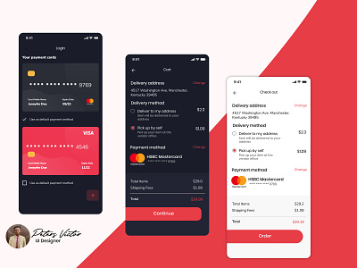 Food Delivery App Design