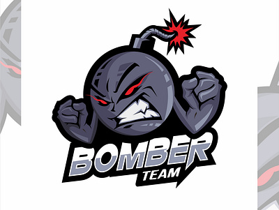 BOMB branding design esport logo esportlogo game icon illustration logo mascot design vector