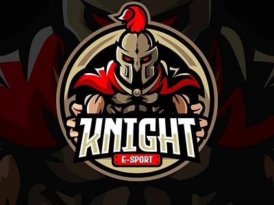 knight esport design esport logo esportlogo game illustration logo mascot mascot design mascot logo vector