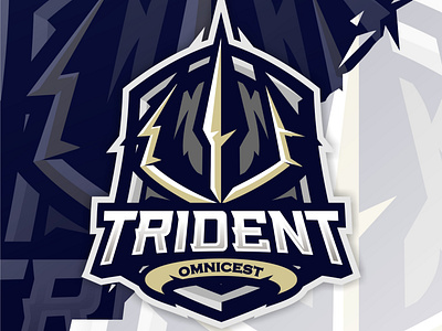 TRIDENT OMNICEST design esport logo illustration logo mascot design mascot logo vector