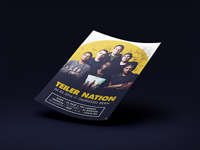 Teiler Nation A6 Flyer