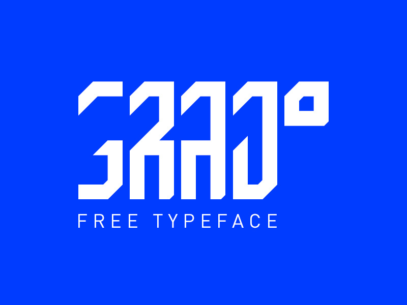 GRAD Free Typeface berlin fontdesign typedesign grad typografie typography font typeface type free