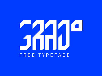 GRAD Free Typeface berlin font fontdesign free grad type typedesign typeface typografie typography