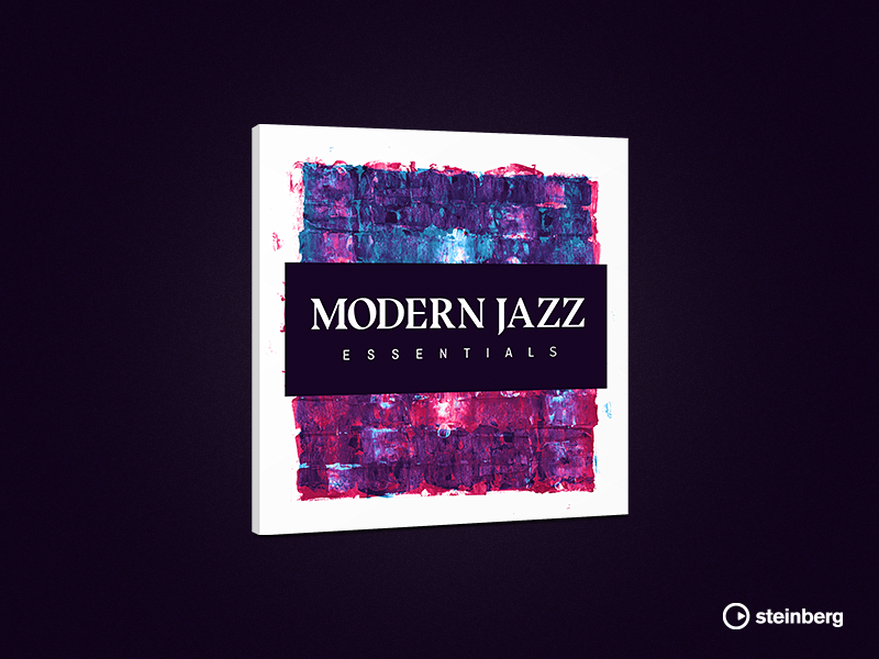 steinberg | Modern Jazz Essentials plugin vst sound samples verpackung packaging jazz modern audio steinberg