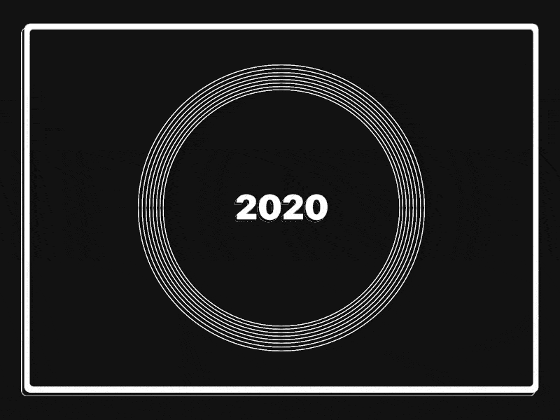 2020 2020 animation concept illusion minimal web