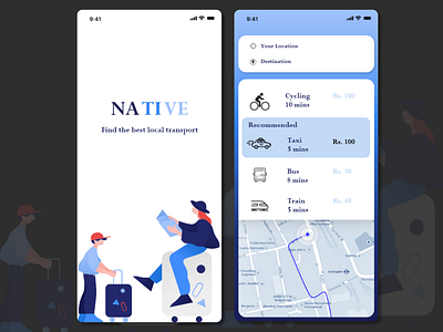 Native app design ui ux