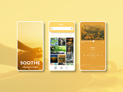 Mindfulness App UI app design ui ux