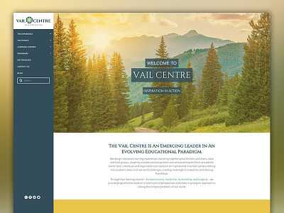Vail Centre Website colorado responsive vail web website