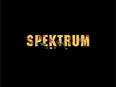 spektrum design flat icon illustration logo typography vector