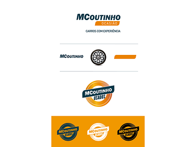 MCoutinho Usados Logo Rebranding branding design illustration logo vector