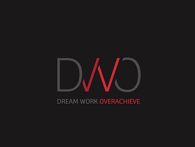 DWO branding design logo typography