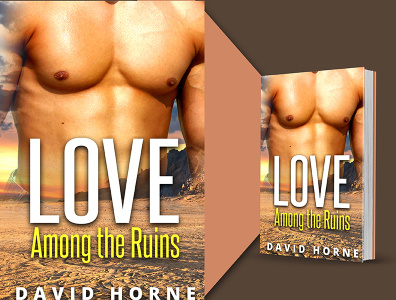 LOVE AMONG THE RUINS artist book cover cover design design graphic designer graphics