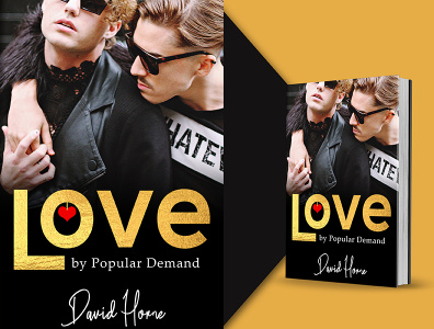 LOVE BY POPULAR DEMAND artist book cover cover design design graphic designer graphics