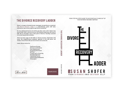 THE DIVORCE RECOVERY LADDER artist book cover cover design design graphic designer graphics