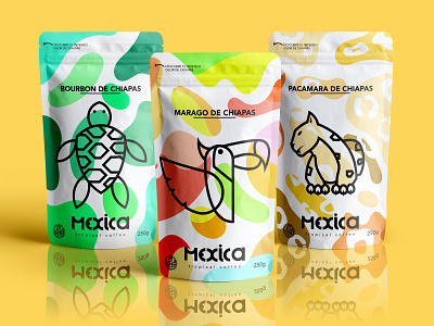 Coffee packaging and brand design for Mexica adobe brand brand design brand identity coffee coffee mockup coffee package coffee packaging diseño de identidad diseño gráfico identidad identidade visual illustrator mexico package package design packaging packaging design packaging mockup photoshop