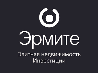 Logo for elite real estate Agency Russian version