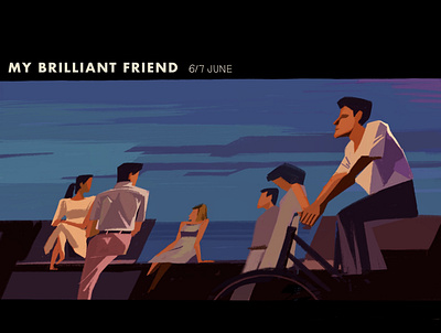 My brilliant friend 03 illustration movie my brilliant friend