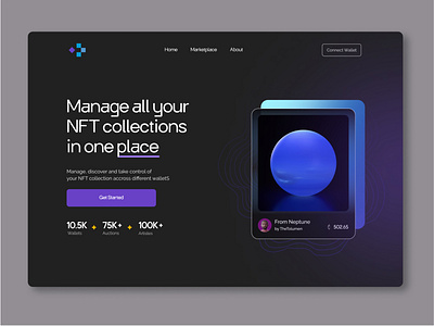 NFT Landing Page