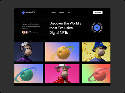 NFT Landing Page